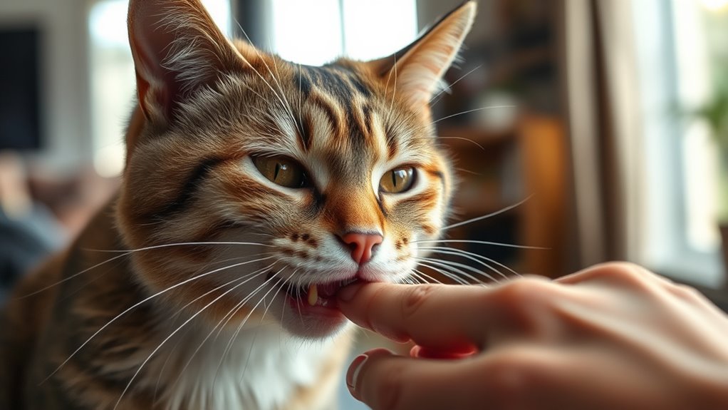 affectionate but aggressive behavior