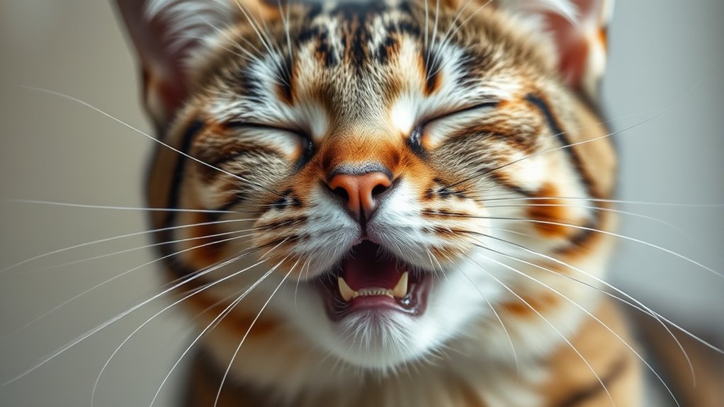 causes of feline sneezing
