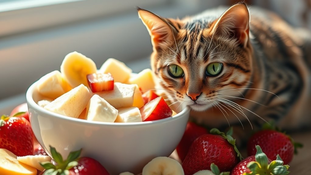 safe fruits for cats