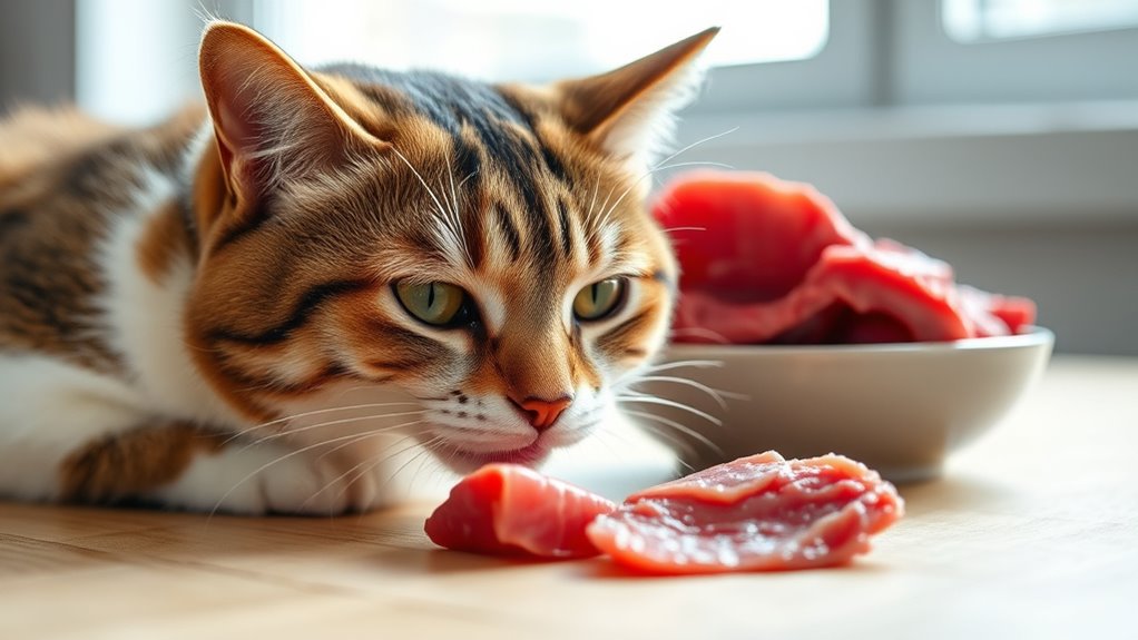 safe raw beef feeding