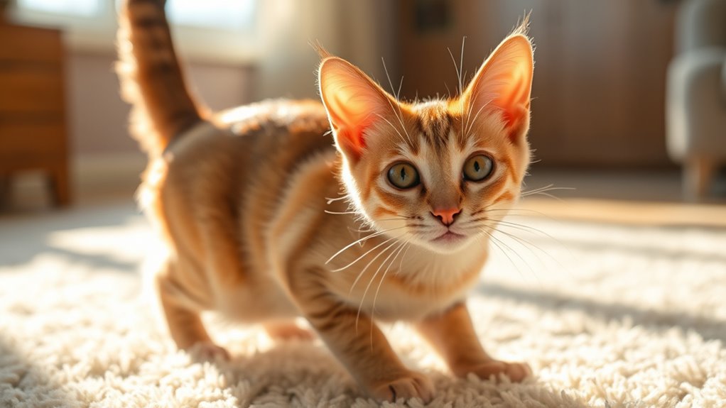 signs of a female cat in heat