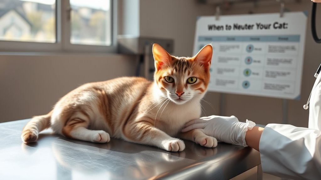 timing and procedure for feline neutering
